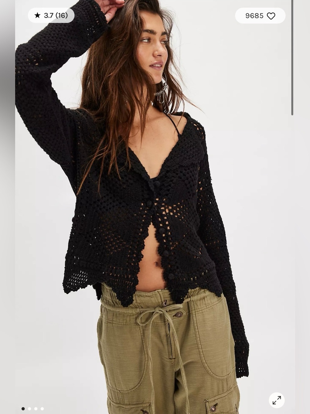NWT Free People We The Free Friend Of A Friend Sweater